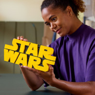 Leksaker Star Wars 75407 Star Wars-logotypen byggd av klossar.