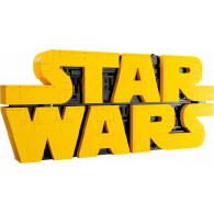 Leksaker Star Wars 75407 Star Wars-logotypen byggd av klossar.
