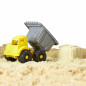 Plastilina Wonder Factory aldrig torkande sand lastbilar, dumptruck
