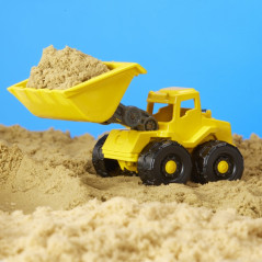 Plastisk lera wonder factory torkar aldrig sandlastbilar, grävmaskin.