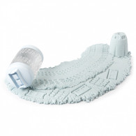 Plastisk lera från Wonder Factory torkar aldrig, sandlastbilar, cementblandare.