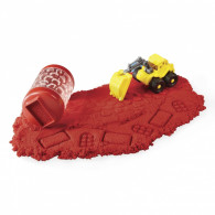 Plastisk lera från wonder factory torkar aldrig, sandlastbilar, grävmaskin.