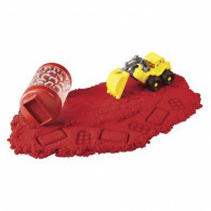 Plastisk lera från wonder factory torkar aldrig, sandlastbilar, grävmaskin.