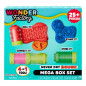 Plastilina Wonder Factory aldrig torkande deg mega låda set