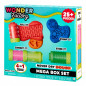 Plastilina Wonder Factory aldrig torkande deg mega låda set
