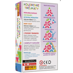 Spela färgglada trianglar