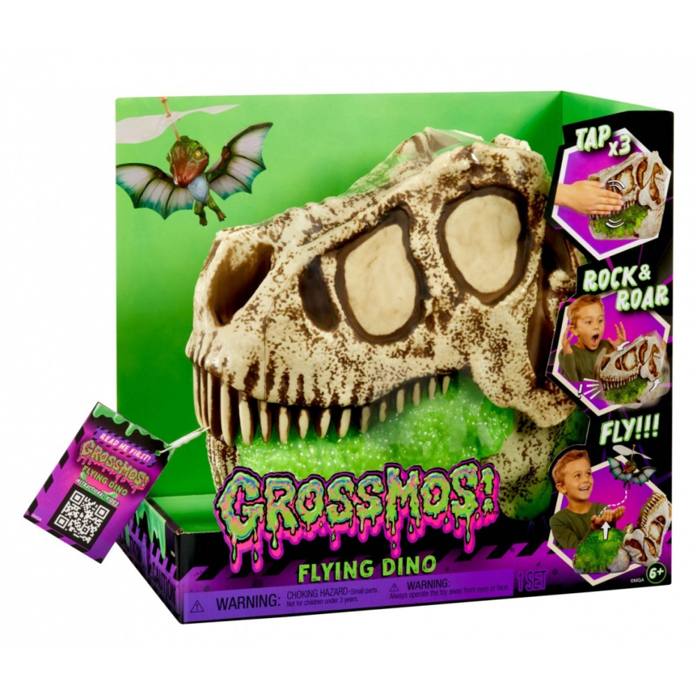 Figurinen Grossmos flyger, grön Figurinen Grossmos flyger, grön