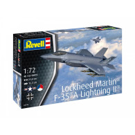 Modell i plast av Lockheed Martin F-35A Lightning II 1:72