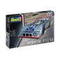 Modell av en plastbil Porsche 917 i skala 1:32.