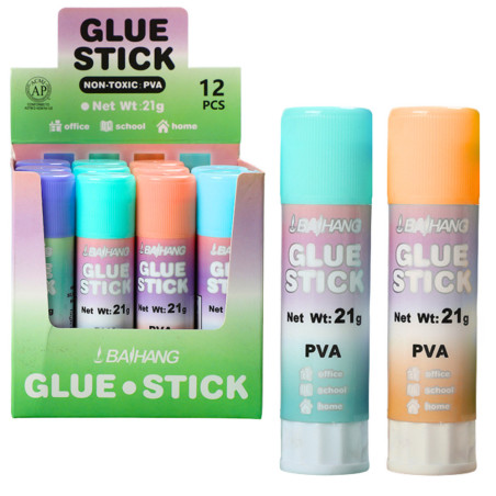 Limstift Skolkontor Pastell 21g