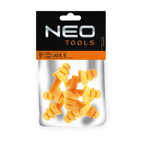 Ljudisolerande engångs öronproppar, 5 par