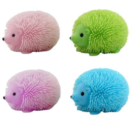 Igelkotten att krama och trycka på Glödande Stressboll Mix