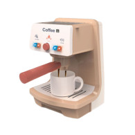 Espressomaskin Leksakskopp Portafilter Ljus Ljud