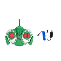 Traktor Lantbrukstraktor Fjärrstyrd RC Grön 1:24