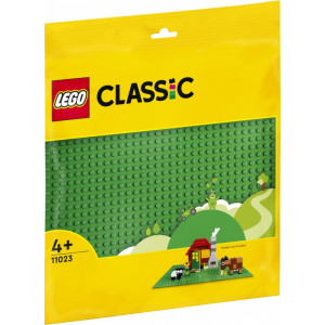 Klassiska byggklossar 11023 grön konstruktionsplatta