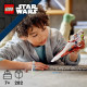 Byggset Star Wars 75333 Jedi Obi-Wan Kenobis jaktflygplan.