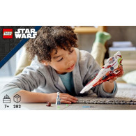 Byggset Star Wars 75333 Jedi Obi-Wan Kenobis jaktflygplan.