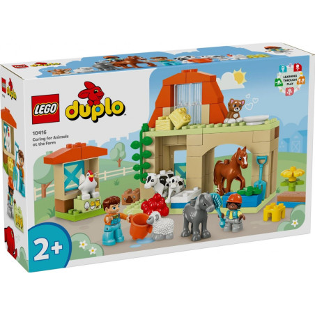 Duplo klossar 10416 djurvård på bondgården