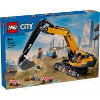 Klocki city 60420 Żółta koparka