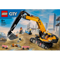 Klocki city 60420 Żółta koparka