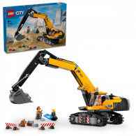 Klocki city 60420 Żółta koparka