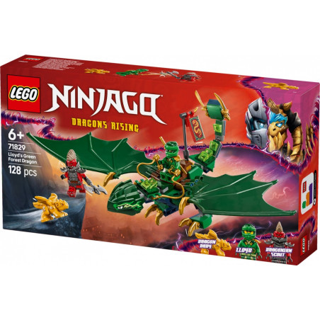 Ninjago 71829 gröna skogsdraken Lloyds klossar