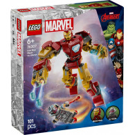Klocki super heroes 76307 mech iron mana kontra ultron