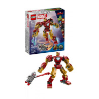 Klocki super heroes 76307 mech iron mana kontra ultron