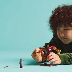 Leksaker superhjältar 76307 Mech Iron Man mot Ultron