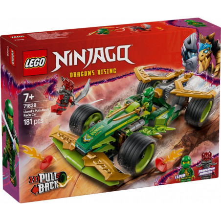 Ninjago 71828 Lloyd's racerbil med pull-back-drift