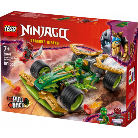 Ninjago 71828 Lloyd's racerbil med pull-back-drift