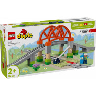 Klocki duplo 10426 most i tory kolejowe - zestaw rozszerzający