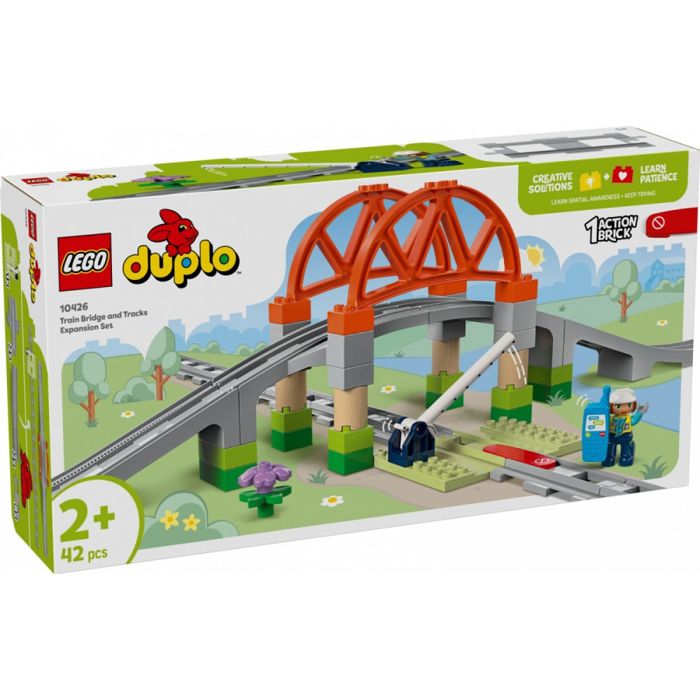 Duplo 10426 bro och järnvägsskenor - expansionsset