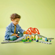 Duplo 10426 bro och järnvägsskenor - expansionsset