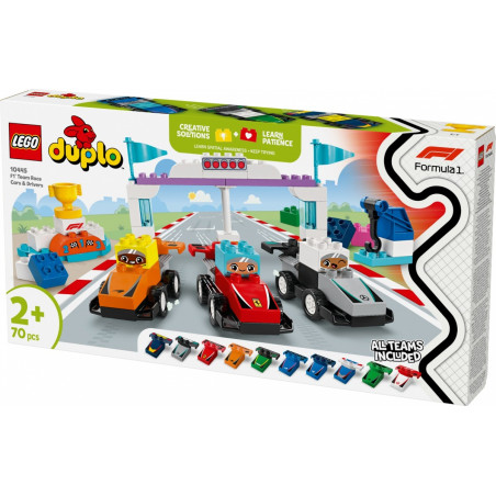 Duplo 10445 racerbilar och F1-förare