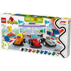 Duplo 10445 racerbilar och F1-förare