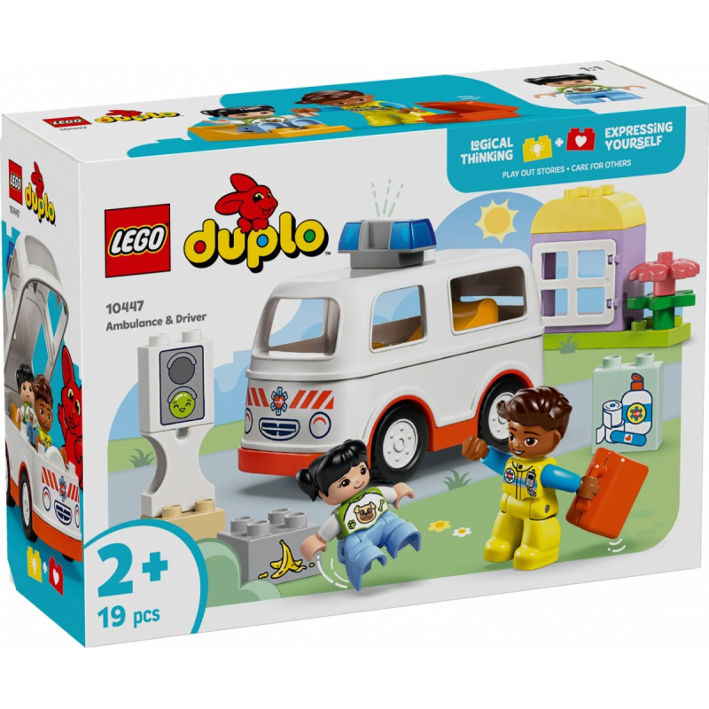 Duplo 10447 bil med förare