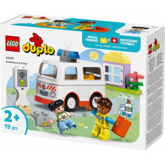 Duplo 10447 bil med förare