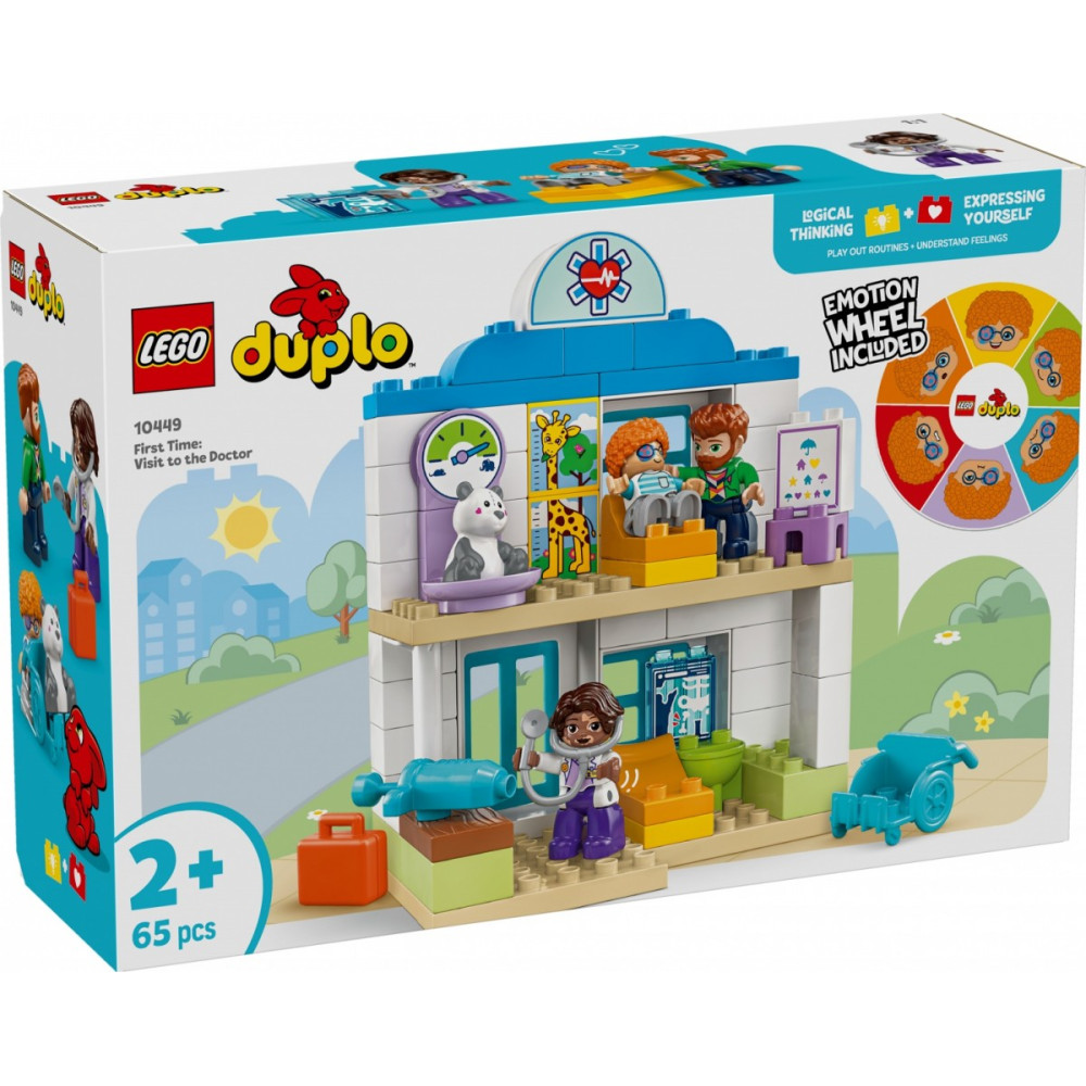 Klocki duplo 10449 pierwszy raz wizyta u lekarza