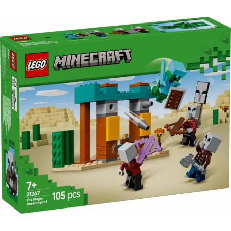 Minecraft lego 21267 ökenpatrull av fiender