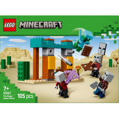 Minecraft lego 21267 ökenpatrull av fiender