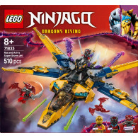 Klocki ninjago 71833 ras i burzowy superodrzutowiec arina