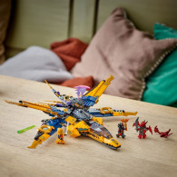 Ninjago set 71833 - Ras and Storm Fighter Jet Arena
