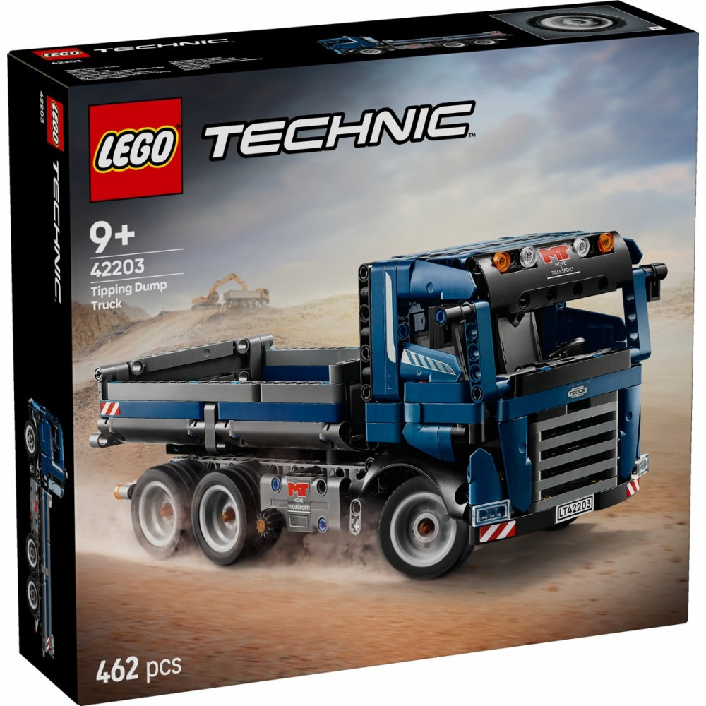Tekniska klossar 42203 dumptruck med tipplåda