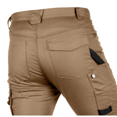 Arbetsbyxor MixMatch, Canvas, bruna, storlek M