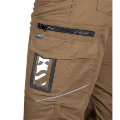 Arbetsbyxor MixMatch, Canvas, bruna, storlek XXXL