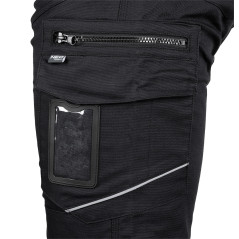 Arbetsbyxor MixMatch, Canvas, svarta, storlek XS