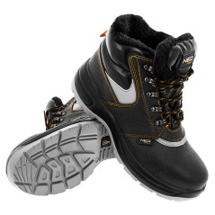 Arbetsskor, läder, storlek 40, CE