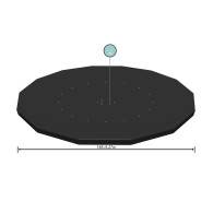 Pool Cover for Frame Pool 427cm Bestway 58248

(Pool Cover för Ram Pool 427cm Bestway 58248)