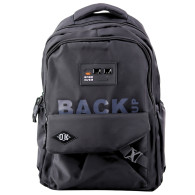 Ryggsäck Skolstad 6 Fickor Back Up Svart 23L 46cm